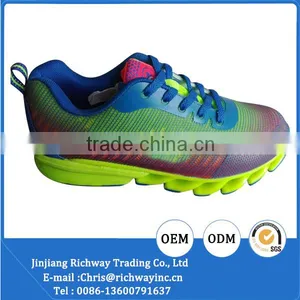 Colorful Vamp of KPU Material for Shoes Making Jinjiang Made thumbnail-1