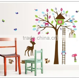 ALFOREVER Pvc Owl Decals,pvc Owl Sticker for Home Decoration thumbnail-3
