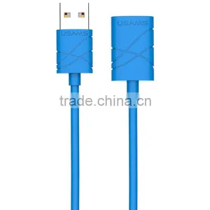 USAMS SJ052 U-GEE Serie 2M 2.1A USB 2.0 Extension Round Cable for Universal USB Port Device thumbnail-3