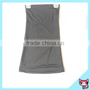 European and American Nightclub Black Wrap Chest Skirt thumbnail-1