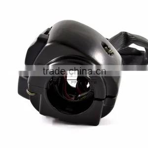 BJ-SW-005 Black Motorcycle Control Switches 1" Handlebar 29" Wire Harness for Harley thumbnail-6