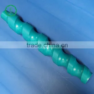 Good Self-lubrication CNC Machined for Plastic Uhmw-pe Conveyer Screw thumbnail-2