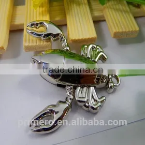 PRIMERO Metal Lobster Keychain Cheap Stainless Steel Key Chain Movable Hands and Foot Alloy Keychain With Lobster Claw Clasp thumbnail-3