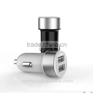 REYON 4.8A/24W 2 Smart Port Car Charger for Tablet IPhone 6S Plus 6 Plus 6 5SE 5S 5 5C 4S, Samsung Galaxy S7 S6 Edge thumbnail-4
