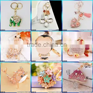 High-grade Keychain High Qulity Diamond, Rhinestone Horse Keychain Gifts K0058 thumbnail-4