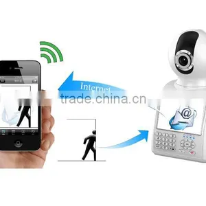 Intelligent Wireless Video Call IP Wireless Network Phone Camera P2P IP Camera thumbnail-1