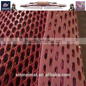 Best Selling Cheap Pvc Coil Mat Pvc Cushion Mat With High Pierced Burgundy Quanlity thumbnail-2