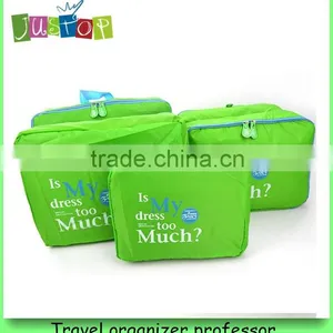5 in 1 Silk Printing Travel Bag Organizer for Clothes thumbnail-2