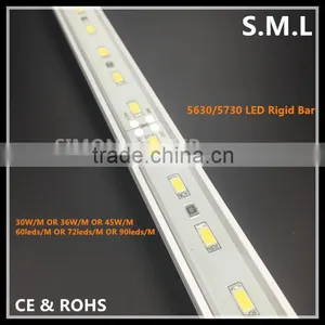 New Hot !!! 12V DC 72 Leds SMD 5730 / 5630 Led Strip Rigid Bar thumbnail-4