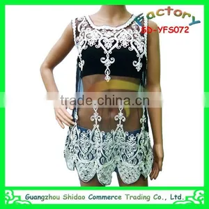 Womens Summer Lace Vests thumbnail-1