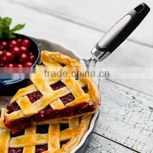 430 Stainless Steel Pizza Cutter Server With Soft Plastic Handle Quality Choice thumbnail-5