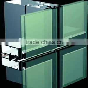 Glazed Aluminum Curtain Wall With All Accessories thumbnail-5