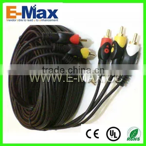 1.2m/4ft Triple 3 RGA Audio Video AV Cable thumbnail-4