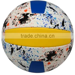 Volleyball Manufacturers Logo Design High Quality Training Volleyball Ball Custom Soft Cheap Price Beach Volleyball Ball thumbnail-4