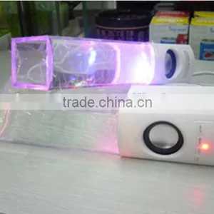 Promotional Led Light Bluetooth Speaker,SD Card Portable Speaker With LED Ring thumbnail-5