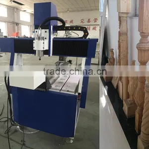 Customized Small Cnc Router 6090 With Rotary Shaft for Engraving Wood, Stone & Soft Metal thumbnail-2