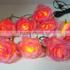 Lighted Pink Rose thumbnail-1