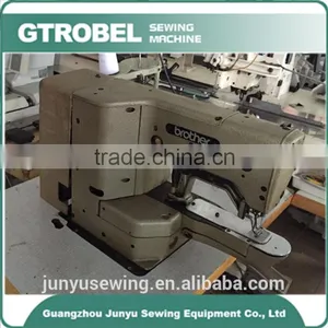 Second-hand Used Brother 430 Gold Button Hole Industrial Sewing Machine thumbnail-1