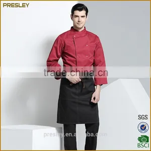 Promotional Cooking Cotton Apron Cutomized Logo Kitchen Apron Wholesale thumbnail-4