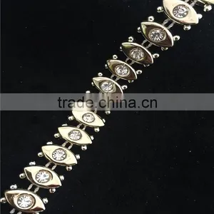 China Wholesale Crystal Rhinestone Trimming Chain for Accessory thumbnail-2