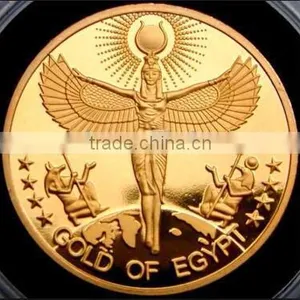 Egypt King High Quality Custom Latest Fashionable Gift Silver Souvenir Coin thumbnail-4