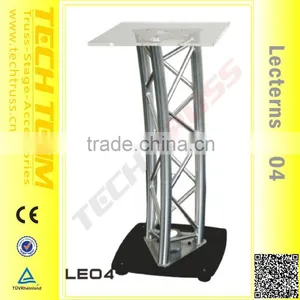 Aluminum Furniture Mobile Standard Truss Lectern , Truss Podium thumbnail-1
