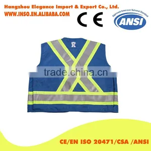 Oxford Hi-Vis Vest 3m Reflective Safety Vest High Quality Certified Reflective Cloth thumbnail-2