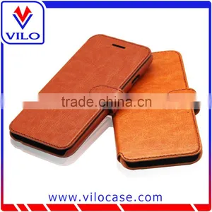 High Quality PU Leather Wallet Case for Iphone 6 thumbnail-1