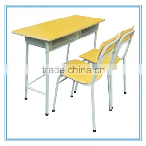 Student Double Desks and Chairs, Kids School Furniture in School Sets TF-9321 thumbnail-4