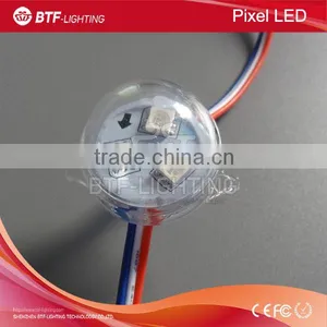 30mm Ws2811 Led Modules Milky or Transparent Waterproof IP67 DC 12V Led Pixel Modules Diameter thumbnail-1