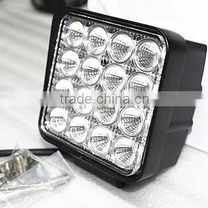 "Wholesale"12v Driving Working Square 48w LED Off Road Work Lights,auto Waterproof Led Work Lamp for Suv,utv,atv thumbnail-1