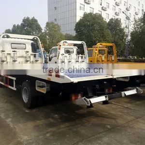 NEW PRODUCT Medium Sized Vehicle HOWO Flatbed Tow Truck thumbnail-5