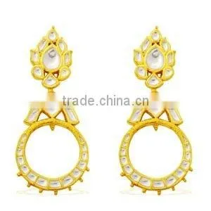 Kundan Earring thumbnail-1