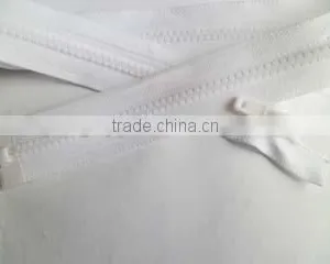 3# Silicone Pvc Zipper Close End Zipper With Painted Auto-lock Thumb Zipper Slider Coate Zipper thumbnail-4