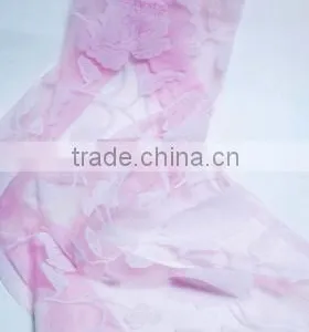 Nylon Flocking With Organza Bottom Fabric thumbnail-1