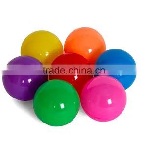Blue Color 8cm Bulk Plastic Balls Bulk Ball Pit Balls Made In China thumbnail-2