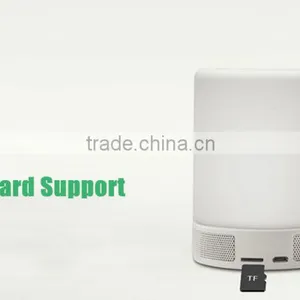 New Trend Hot Bedroom Product Touch Control Led Lamp Blueooth Speaker With LED Screen Clock Display and Alarm Clock Function thumbnail-4