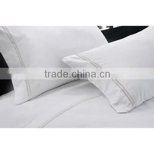 Pre-wahsed Flax Embroidery Bedding Sheet Set thumbnail-1