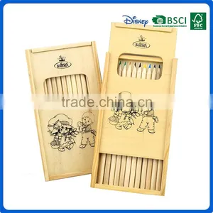 Personalized Wooden Color Pencils Into Drawer Box Supplier's Choice thumbnail-2