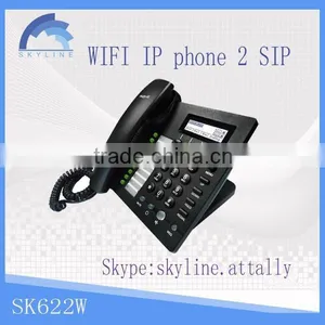ip Phone Wifi 2 Line Phone Switch Support 2 Sip Account Wifi ip Phone thumbnail-1