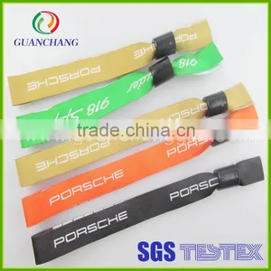 Imprinting Colored Satin Fabric Wristbands Magnetic, Hand Band Manufactured Wristbands Wholesale Price thumbnail-4