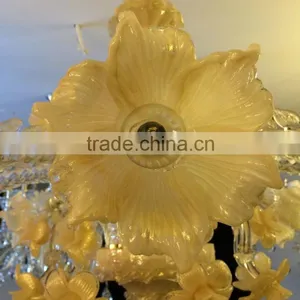 Modern Chandelier Lighting , Crystal Chandelier Lamp With E27 Bulb thumbnail-1