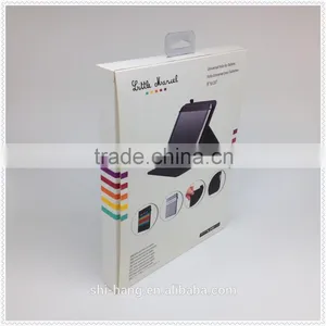 Color Paper Box Packing With Window for Ipad Mini Case thumbnail-2