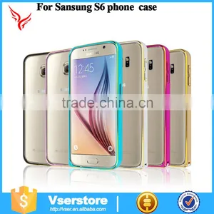 Best Sellers for Samsung Galaxy s6 Edge Mobile Phone Metal Case Aluminum Bumper Covers Cases thumbnail-5