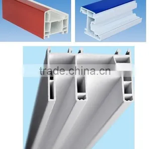 White Color PVC Profiles For Plastic Window Frame thumbnail-4