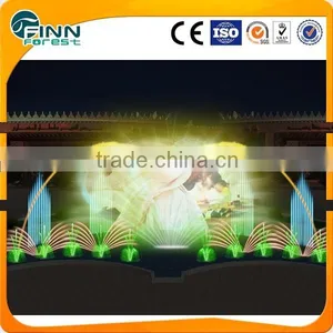 Stainless Steel Decoration Water Screen Jets Fountain and Water Screen Projection Supplier's Choice thumbnail-4
