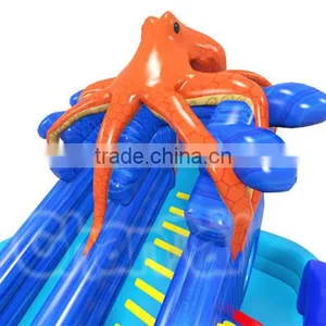 Newest Arrival Cheap Sea World Inflatable Obstcle Course for Children, Amusing Funny Inflatable Obstacle Slide thumbnail-5