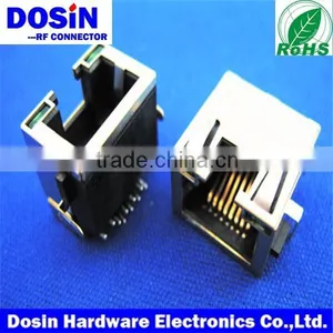 Best Price RJ45 Connector, RJ45 Network Plug Pcb Mount Connector , Cat 8p8c Modular Jack thumbnail-1