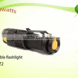 2016 Hot Sales LED Light Source and 14500/AA Battery Type Led Torch Light thumbnail-3