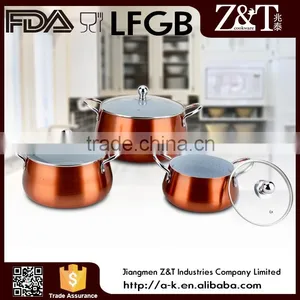 New Product Orange Aluminum Ceramic Coating Set thumbnail-1